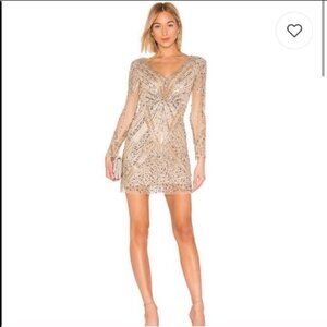 Gold sequin dress from Parker Black
